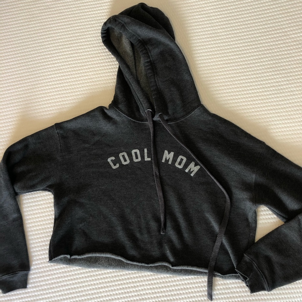 Cool Mom cropped sweatshirt, small